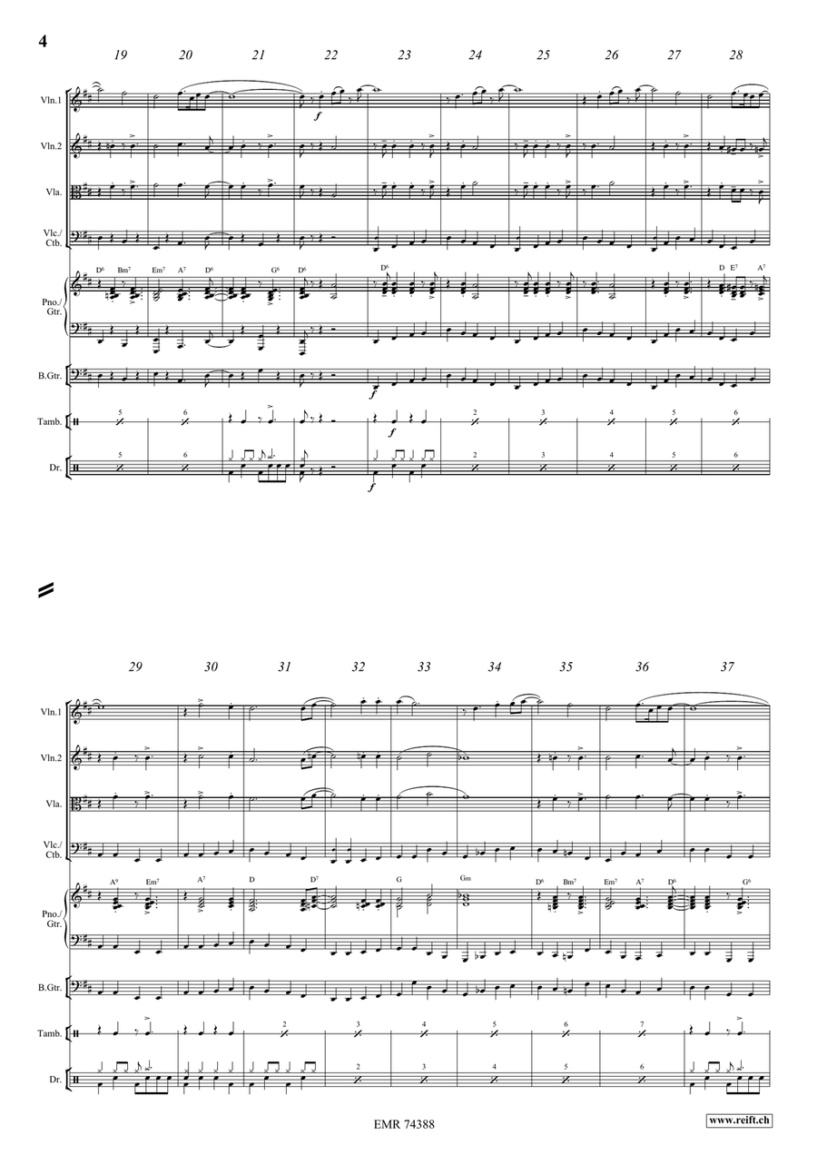 The Saints The Saints String Quartet scores gallery preview page 4