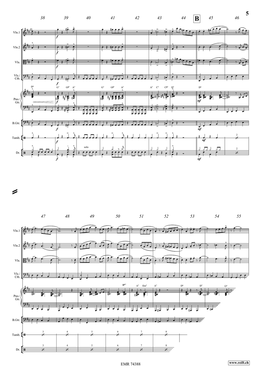 The Saints The Saints String Quartet scores gallery preview page 5
