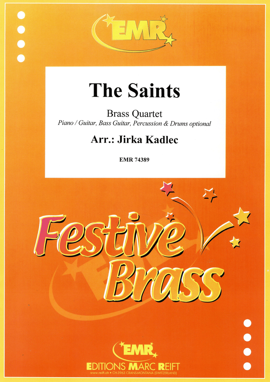The Saints The Saints Brass Quartet scores gallery preview page 1