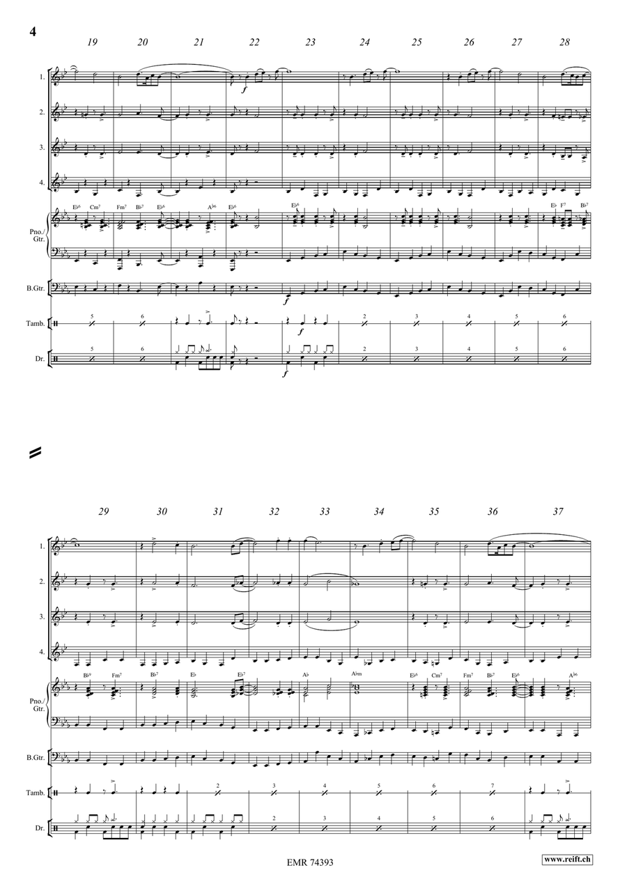 The Saints The Saints Horn scores gallery preview page 4