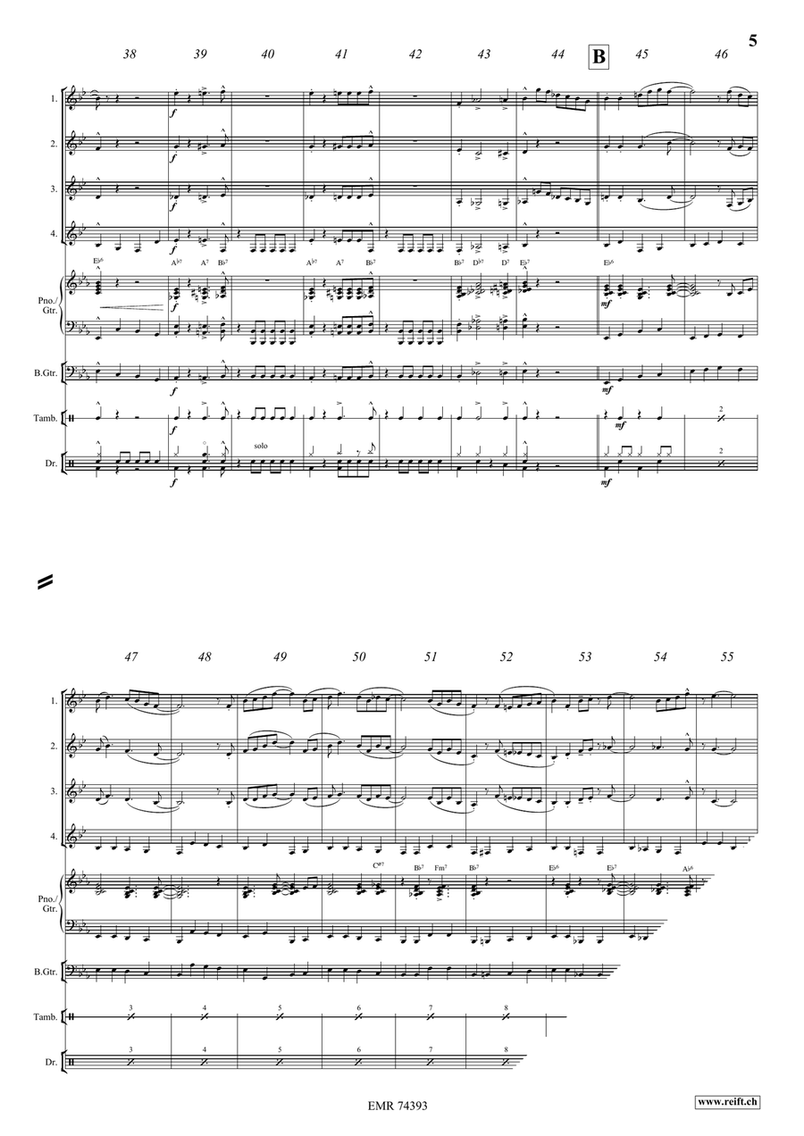 The Saints The Saints Horn scores gallery preview page 5