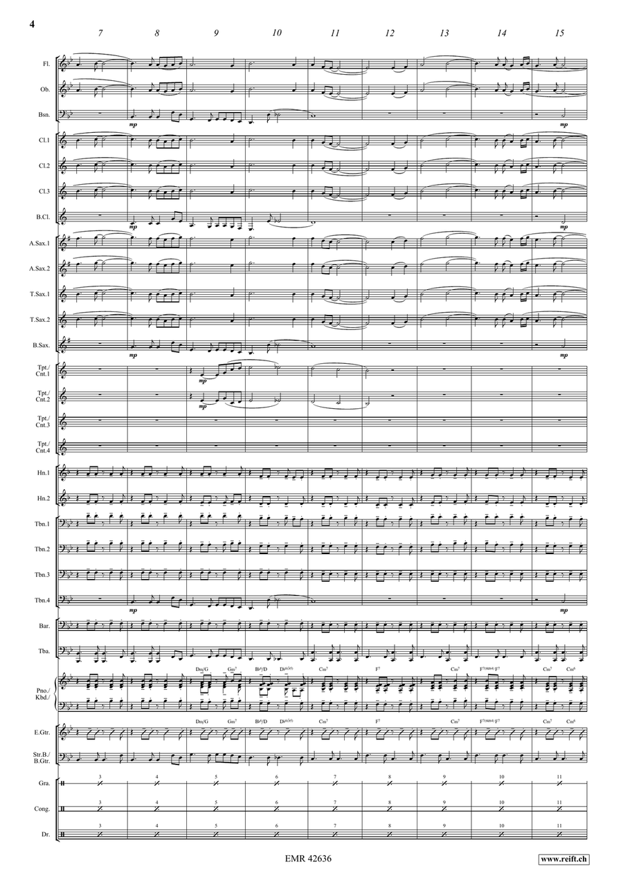 Amapola Amapola Concert Band scores gallery preview page 5