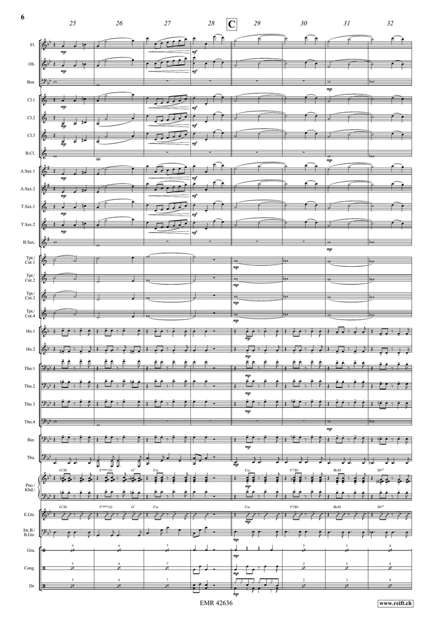 Amapola Amapola Concert Band scores gallery preview page 7