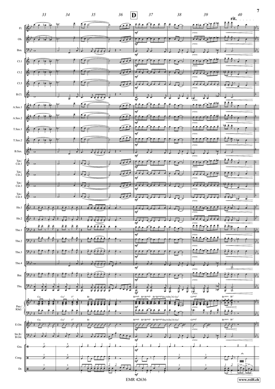 Amapola Amapola Concert Band scores gallery preview page 8