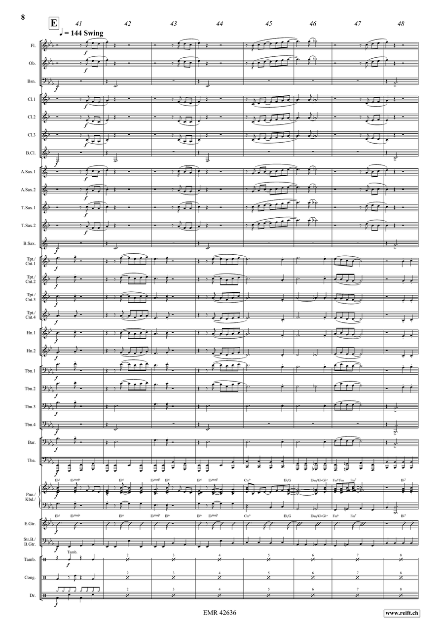 Amapola Amapola Concert Band scores gallery preview page 9