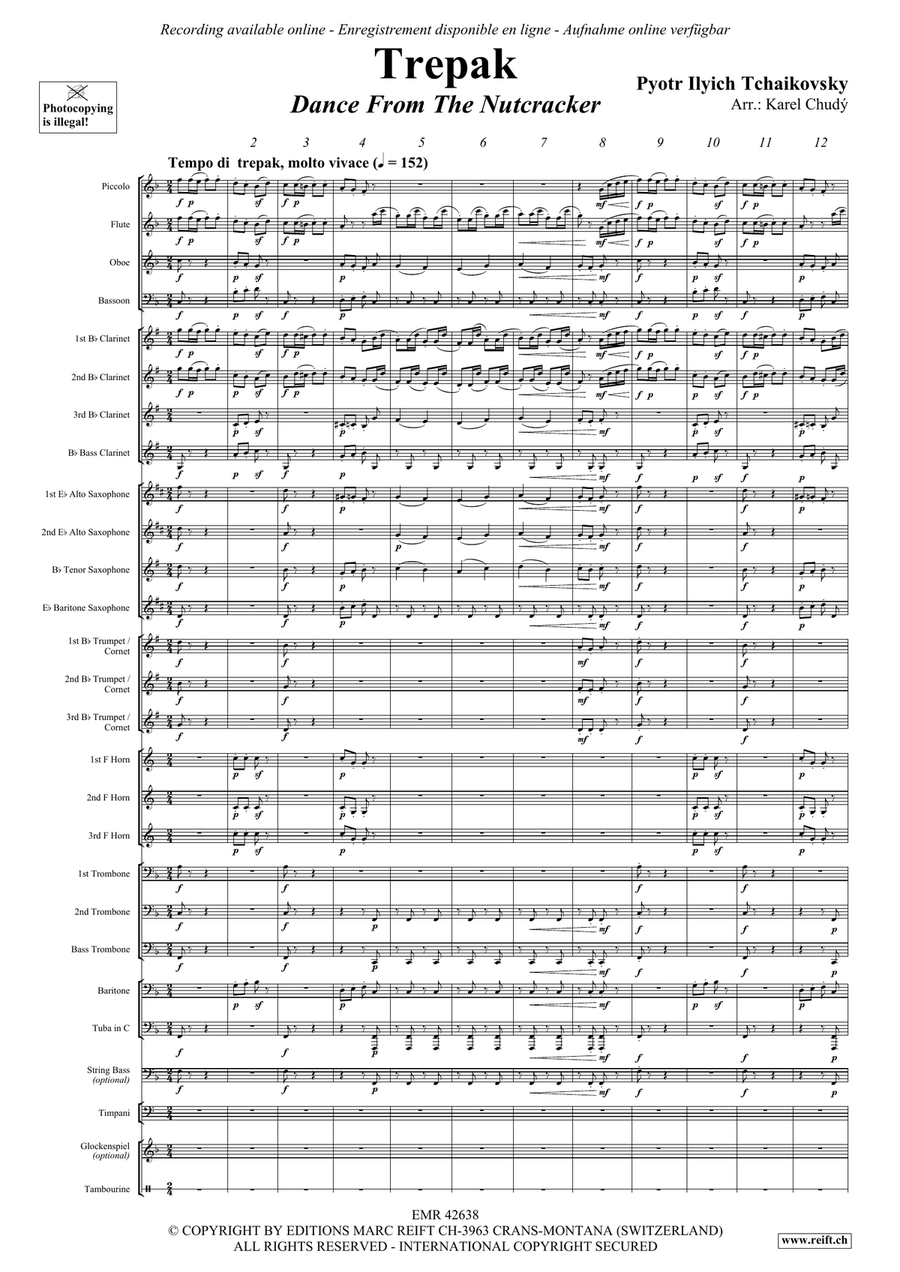 Trepak Trepak Concert Band scores gallery preview page 4