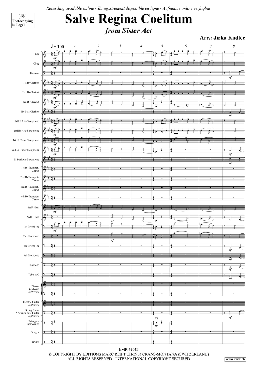 Salve Regina Coelitum Salve Regina Coelitum Concert Band scores gallery preview page 4