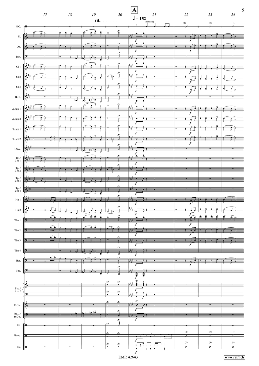 Salve Regina Coelitum Salve Regina Coelitum Concert Band scores gallery preview page 6
