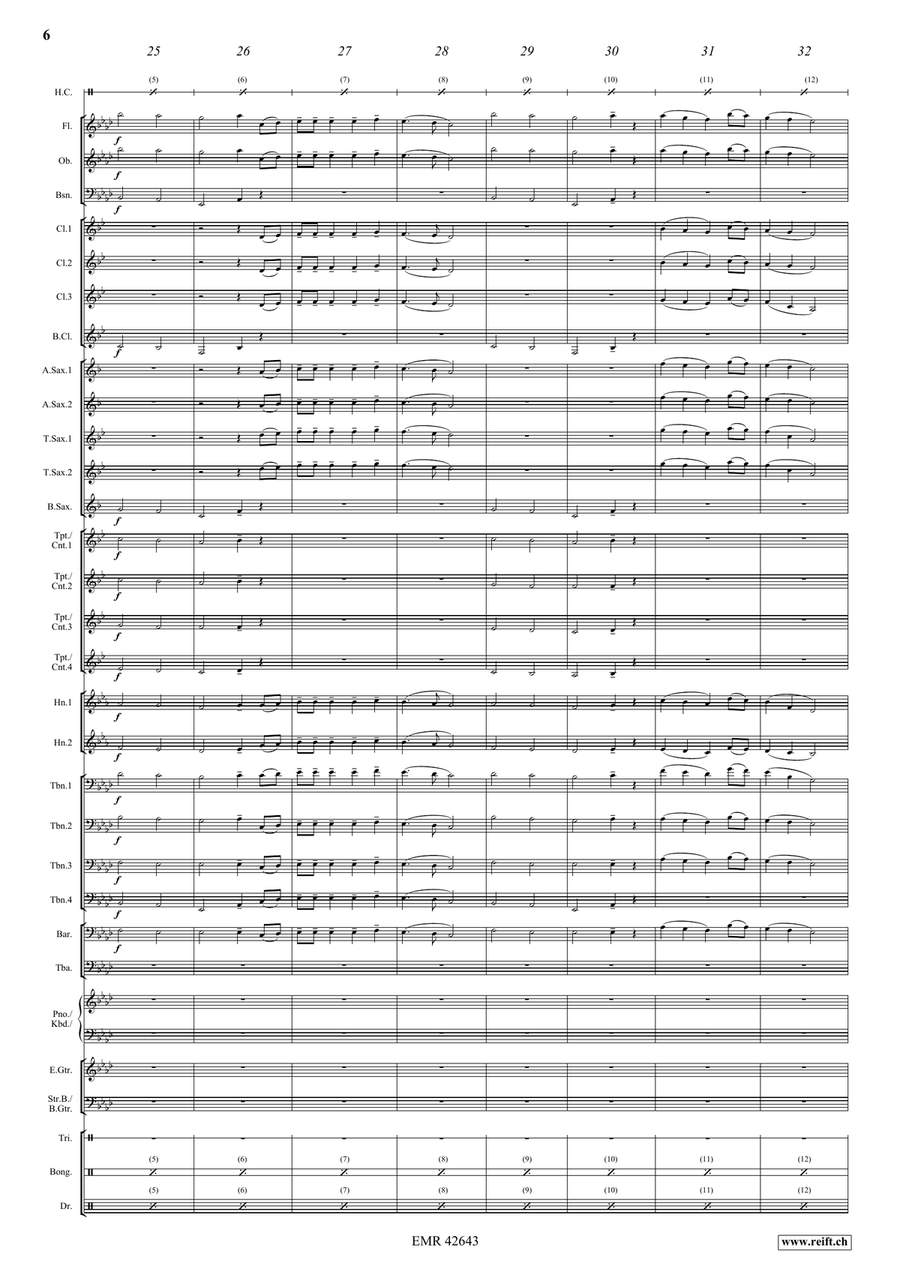 Salve Regina Coelitum Salve Regina Coelitum Concert Band scores gallery preview page 7