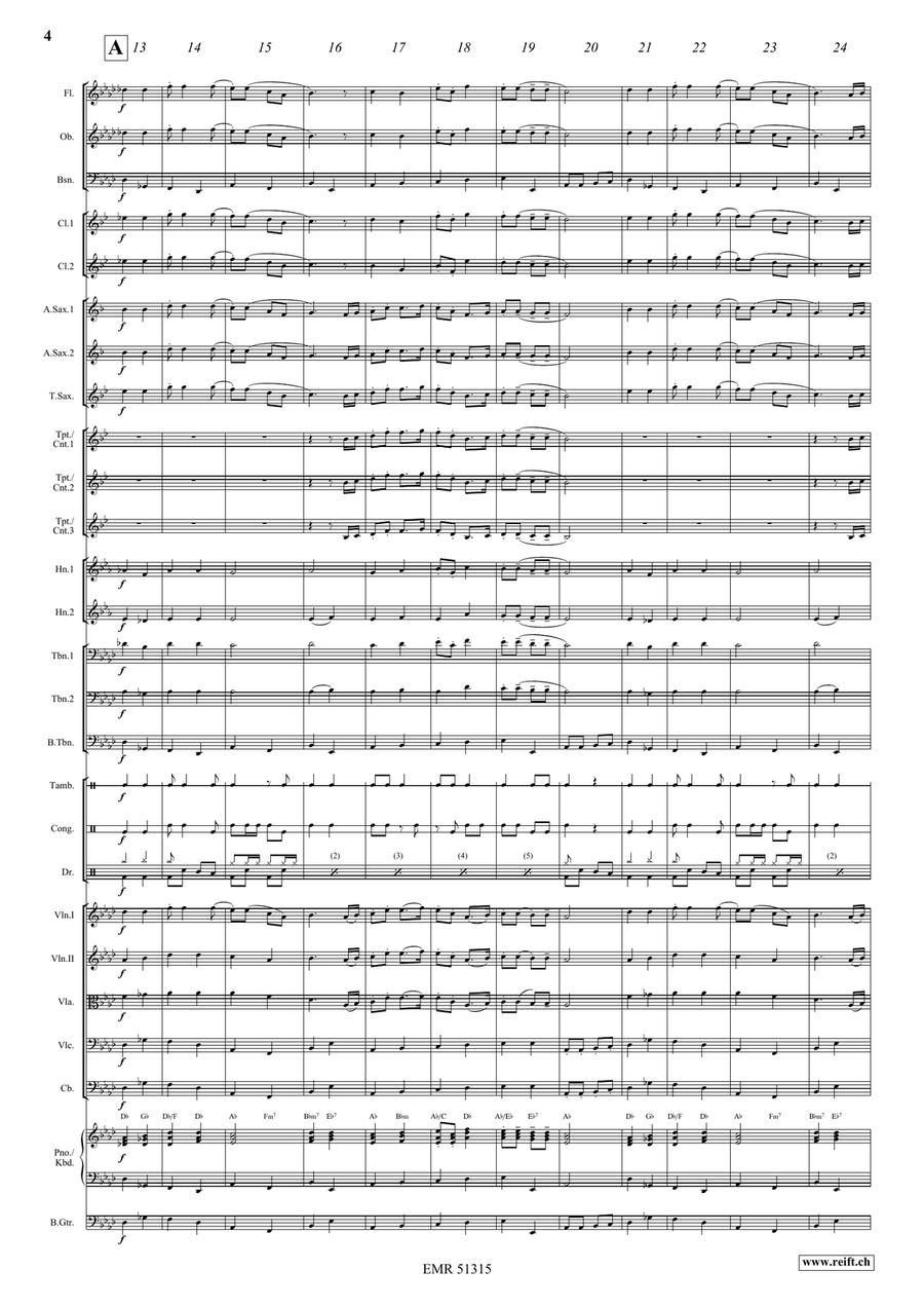 Western Medley Western Medley Orchestra scores gallery preview page 6