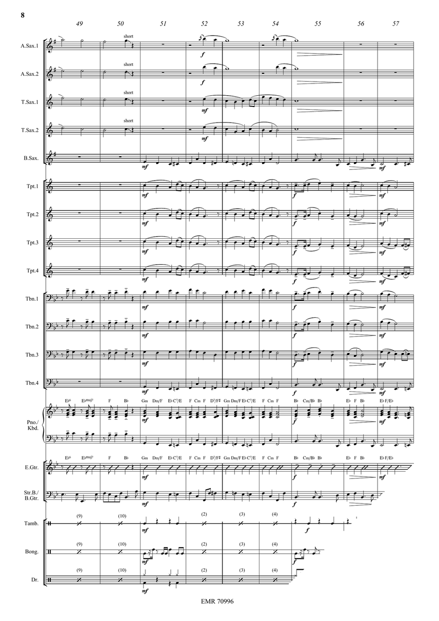 Salve Regina Coelitum Salve Regina Coelitum Big Band scores gallery preview page 9
