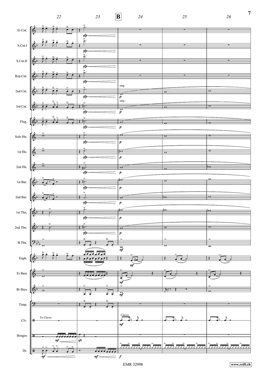 Welcome Welcome Brass Band scores gallery preview page 8