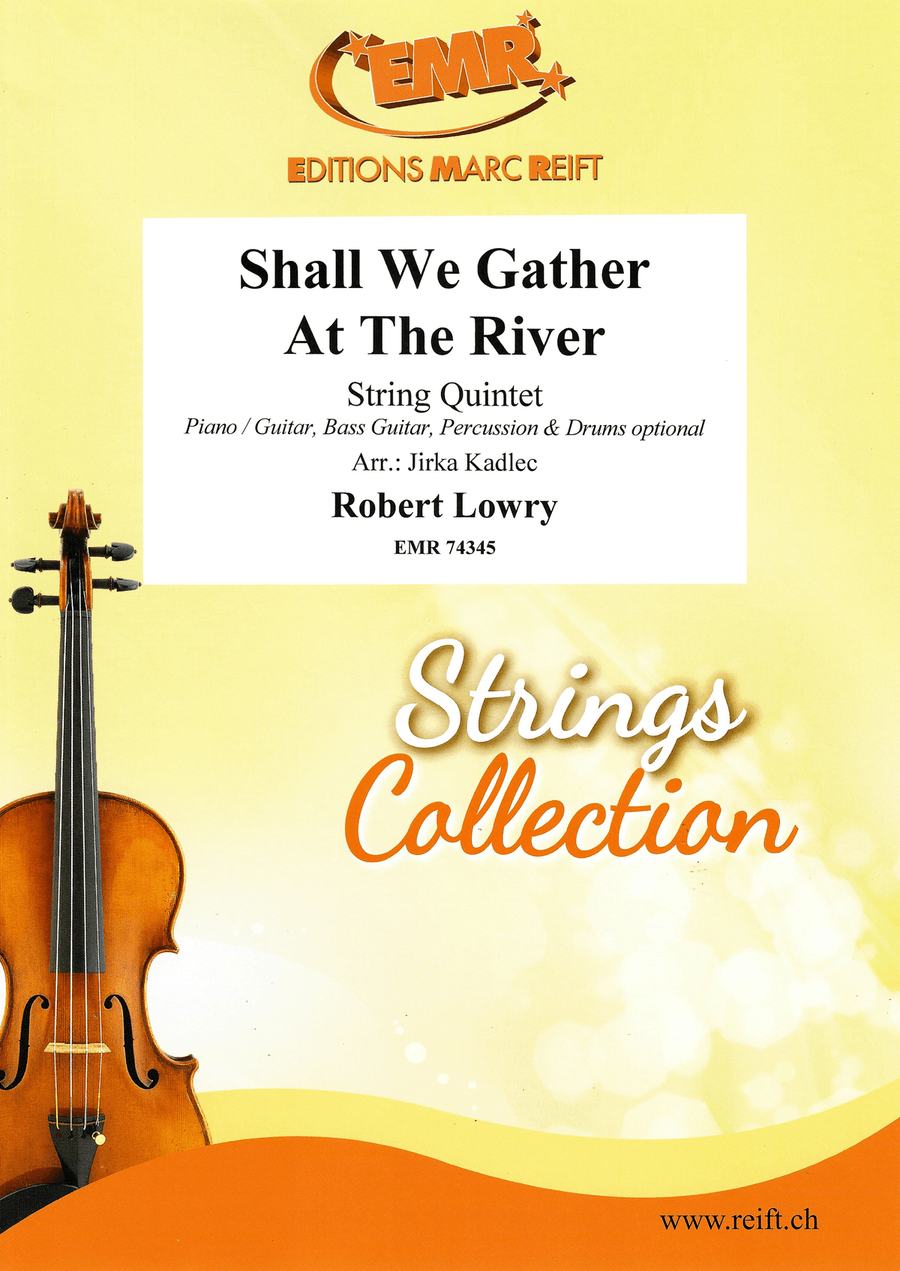 Shall We Gather At The River String Quintet scores gallery preview page 1