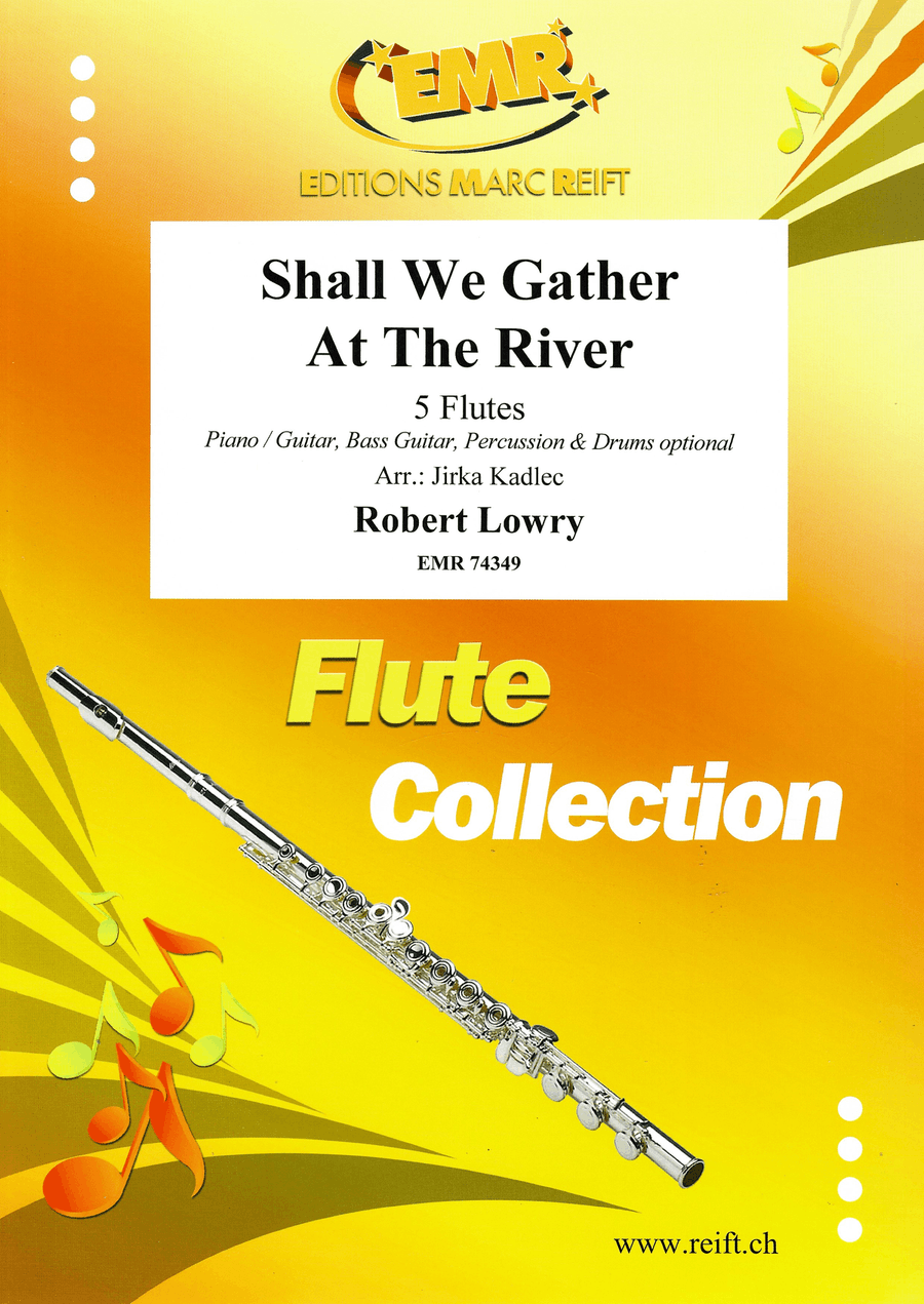 Shall We Gather At The River Flute scores gallery preview page 1