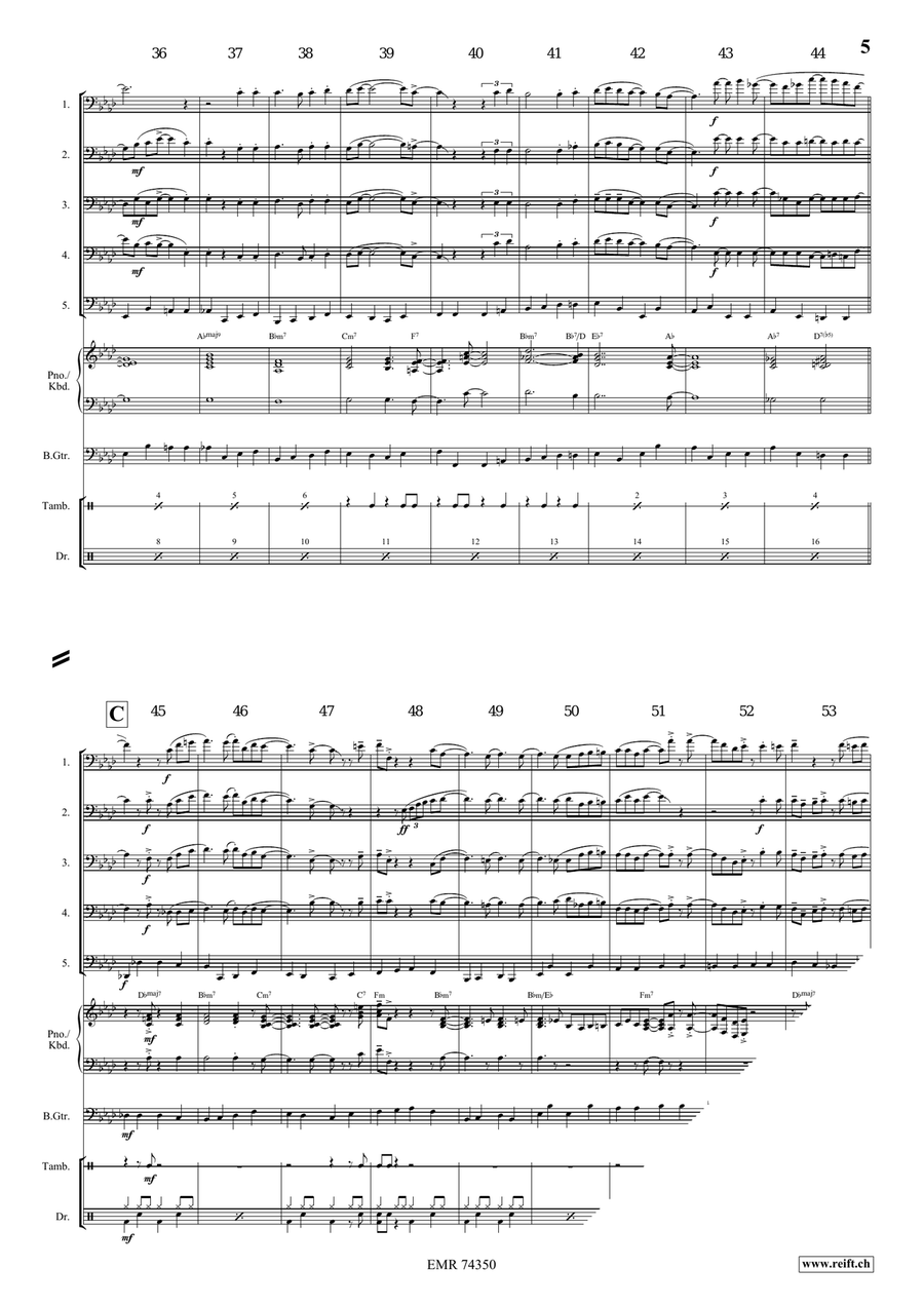 Shall We Gather At The River Bassoon scores gallery preview page 5
