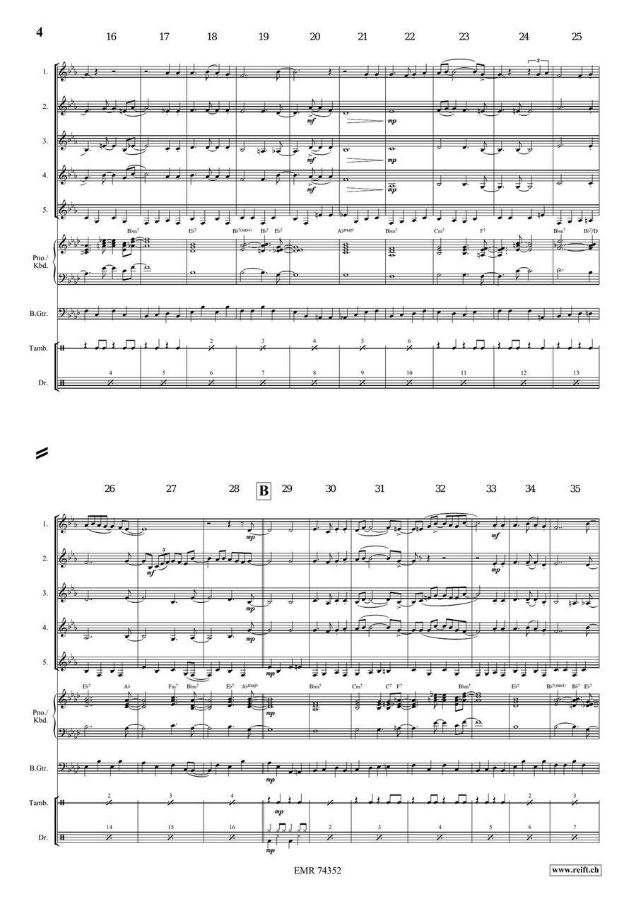 Shall We Gather At The River Horn scores gallery preview page 4