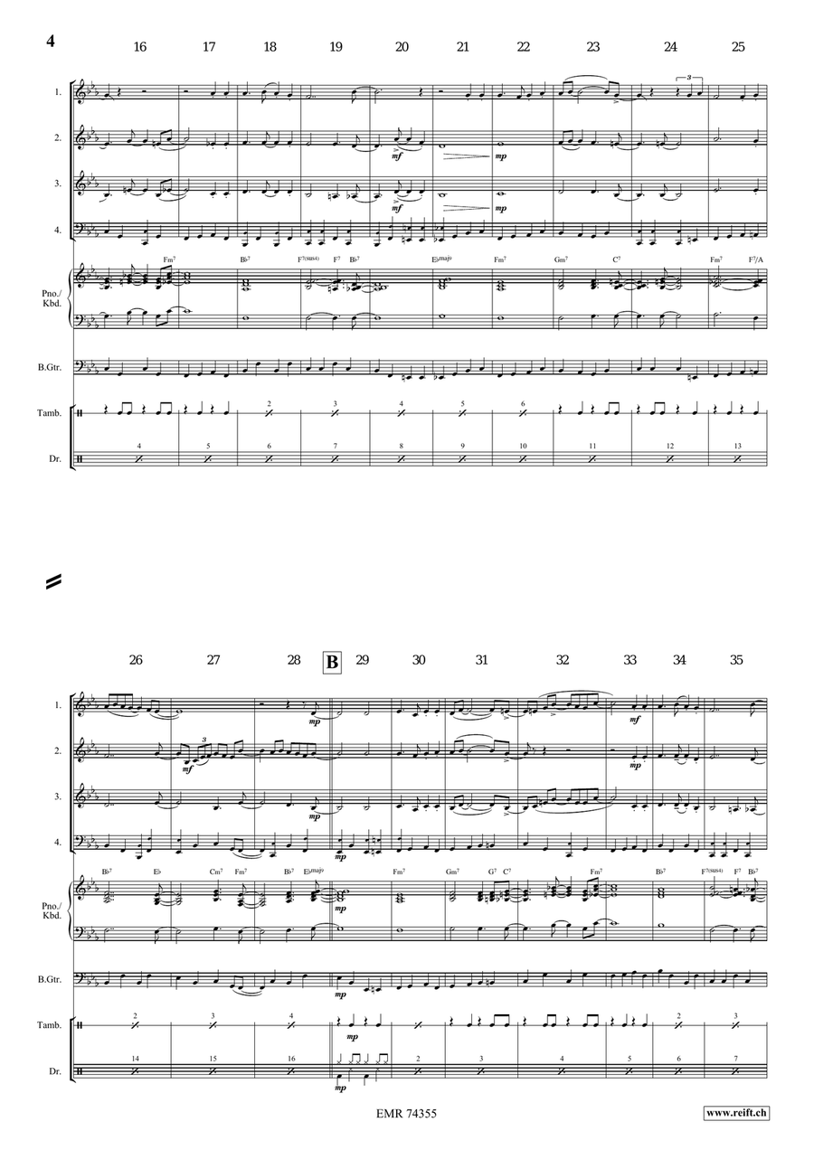 Shall We Gather At The River Score scores gallery preview page 4