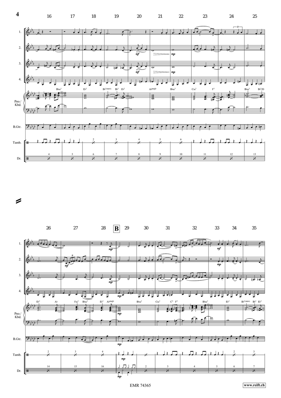 Shall We Gather At The River Horn scores gallery preview page 4