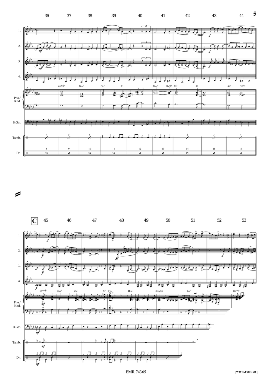 Shall We Gather At The River Horn scores gallery preview page 5