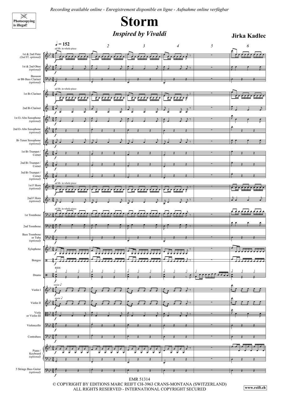 Storm Storm Orchestra scores gallery preview page 5