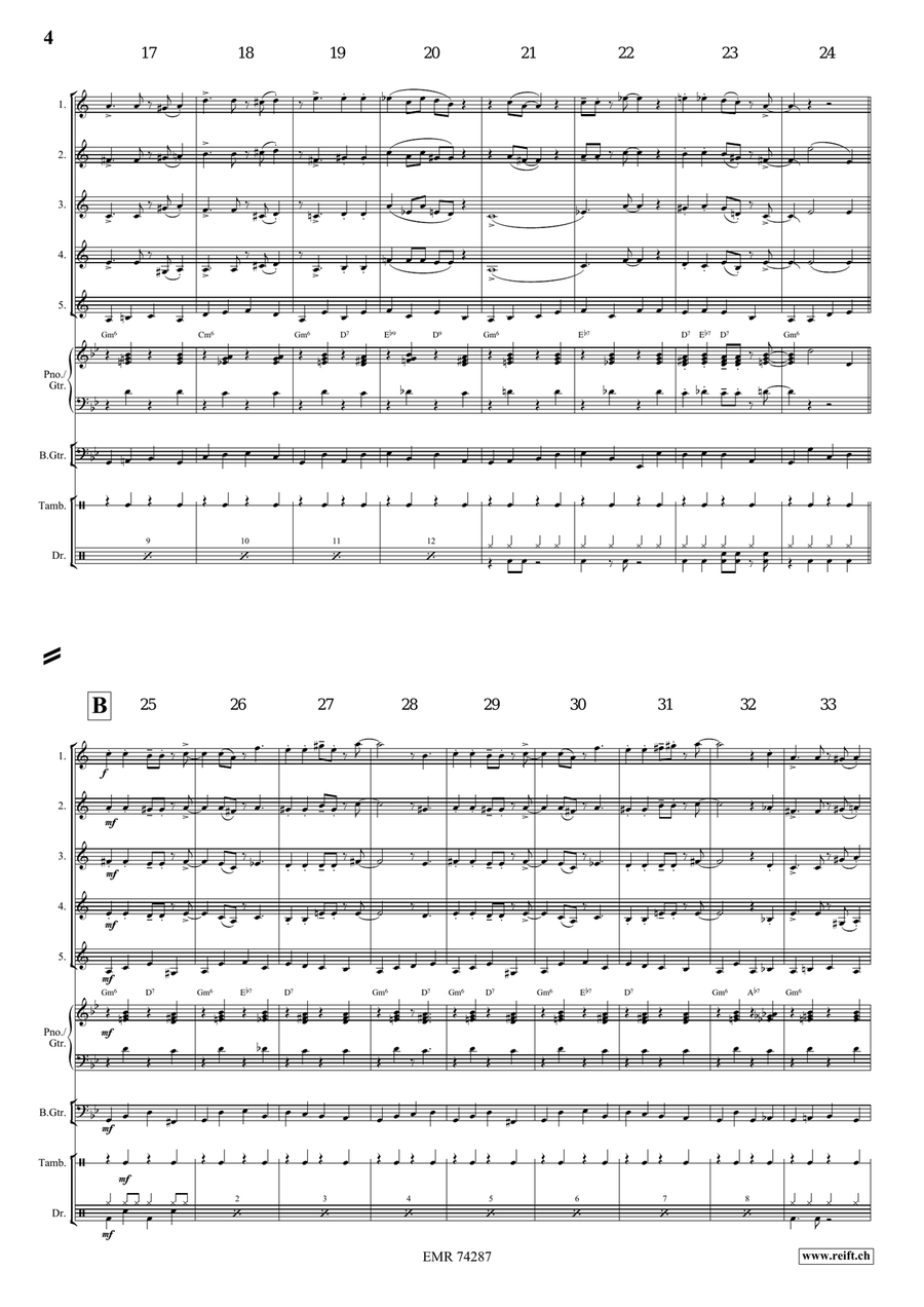 Go Down Moses Go Down Moses Cornet scores gallery preview page 4