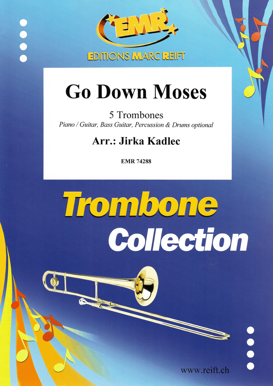 Go Down Moses Go Down Moses Trombone scores gallery preview page 1