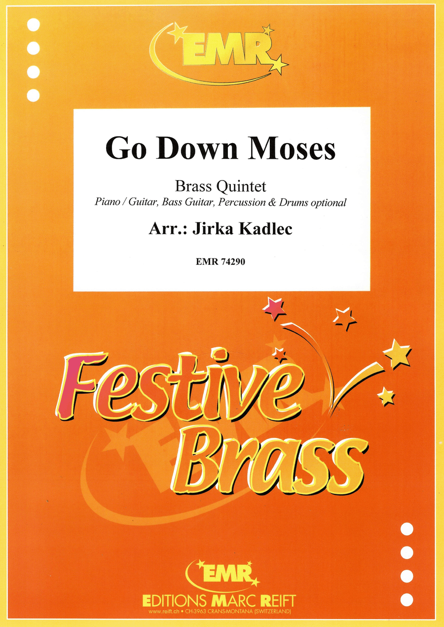Go Down Moses Go Down Moses Brass Quintet scores gallery preview page 1