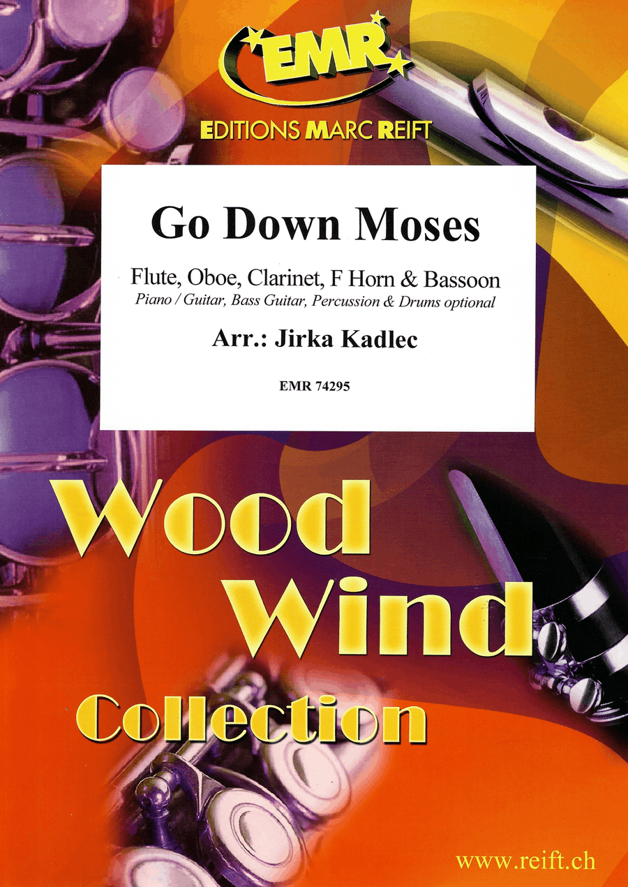 Go Down Moses Go Down Moses Woodwind Quintet scores gallery preview page 1
