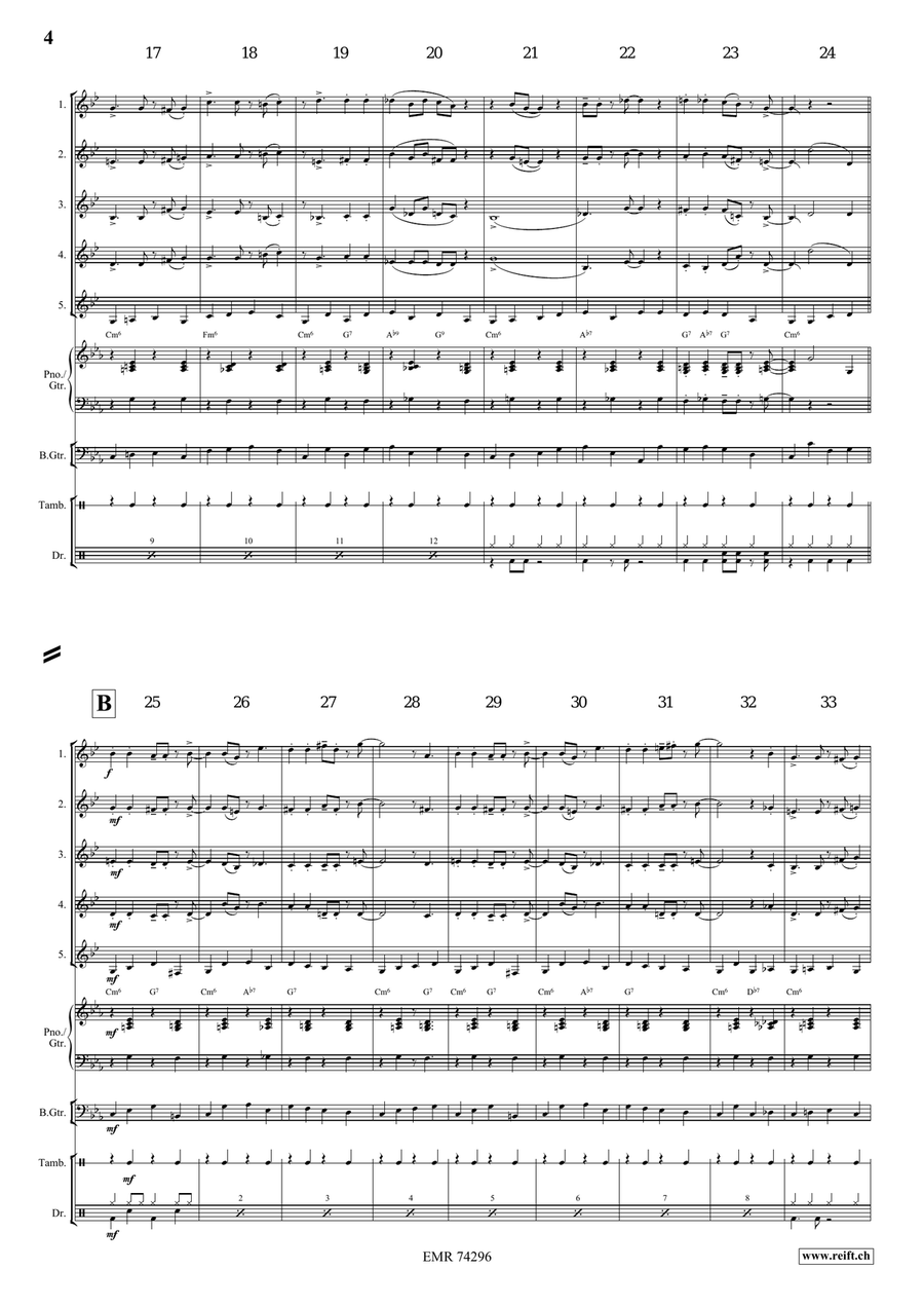 Go Down Moses Go Down Moses Horn scores gallery preview page 4