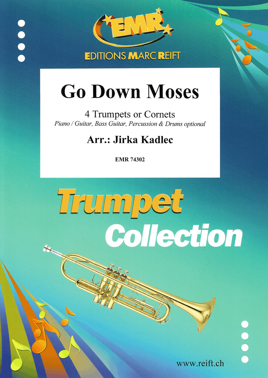 Go Down Moses Go Down Moses Cornet scores gallery preview page 1