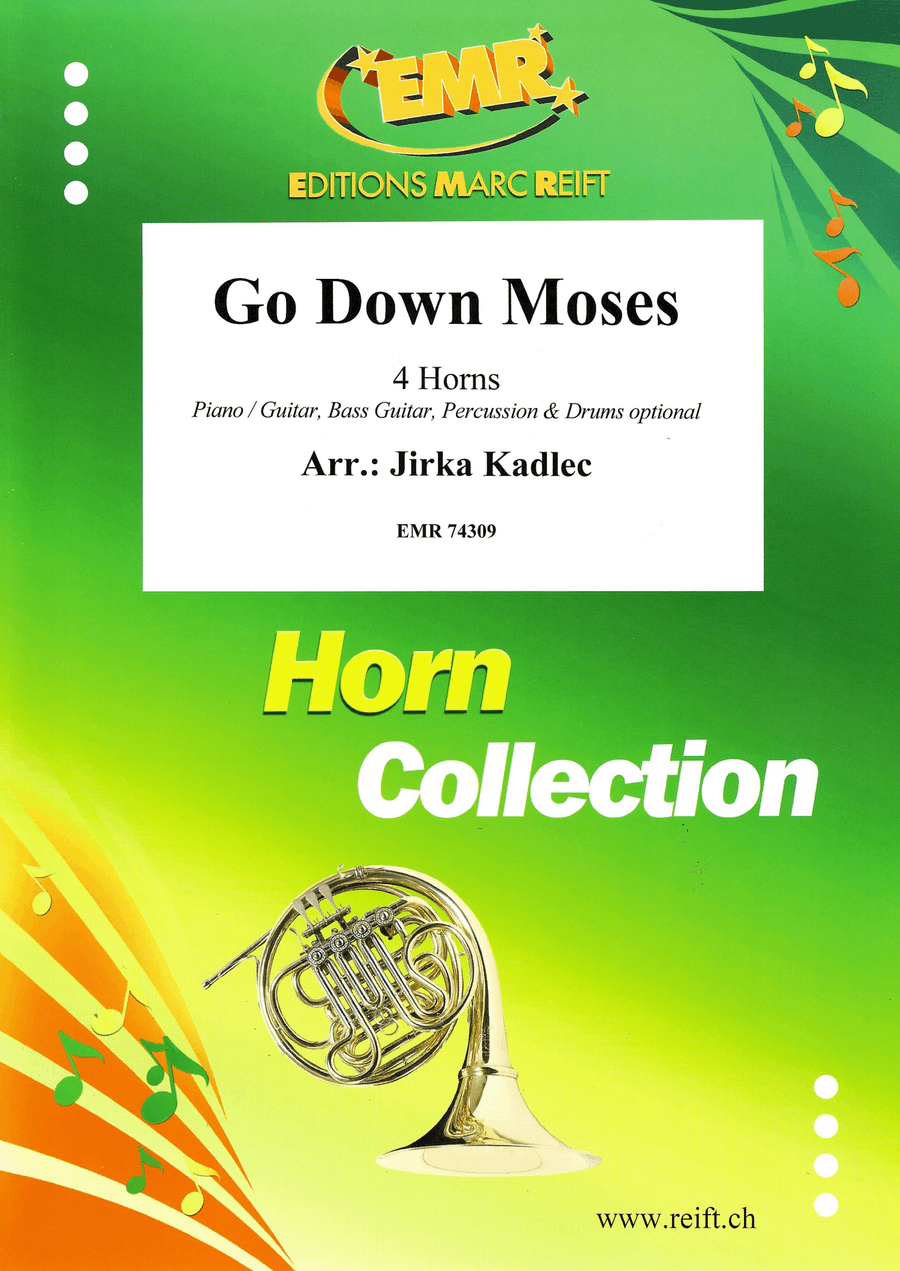 Go Down Moses Go Down Moses Horn scores gallery preview page 1