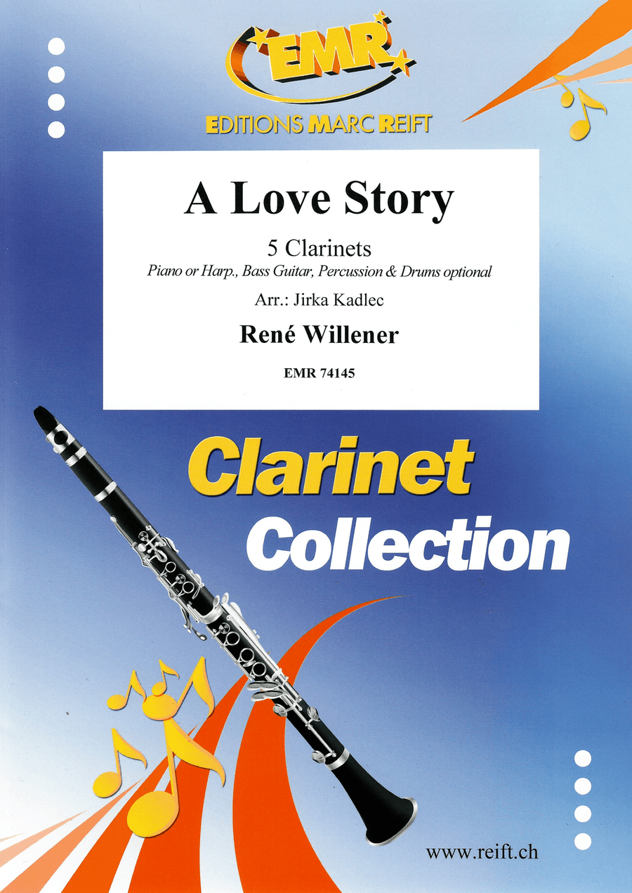 A Love Story A Love Story Clarinet Quintet scores gallery preview page 1