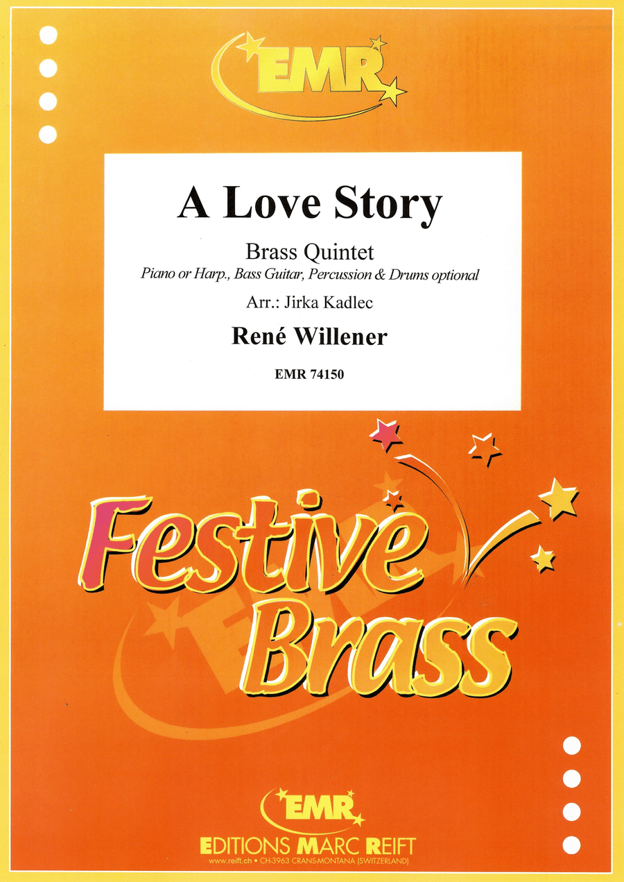 A Love Story A Love Story Brass Quintet scores gallery preview page 1