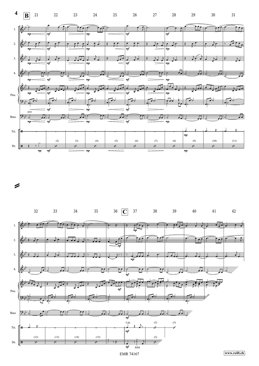 A Love Story A Love Story Flute Quartet scores gallery preview page 5