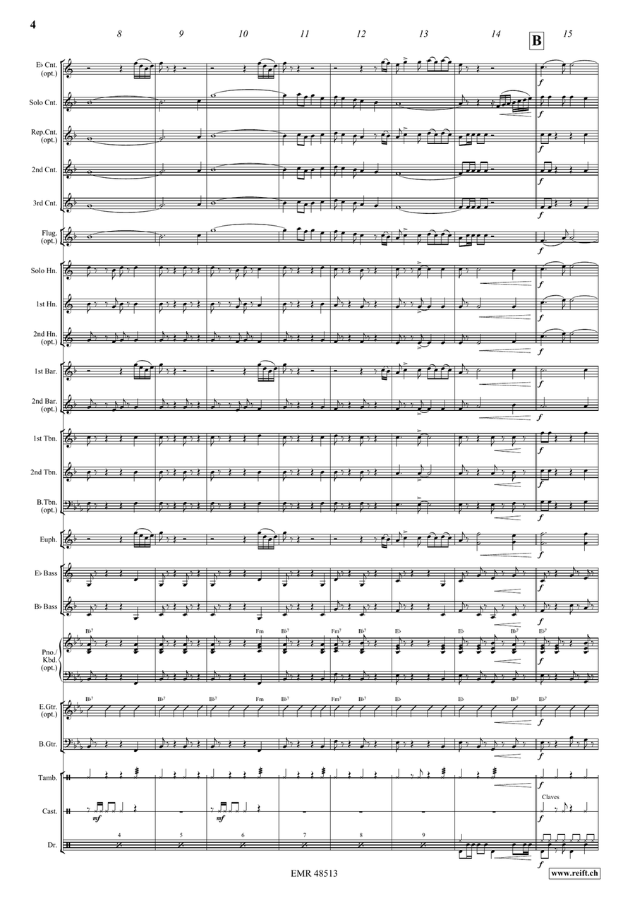 La Paloma La Paloma Brass Band scores gallery preview page 5