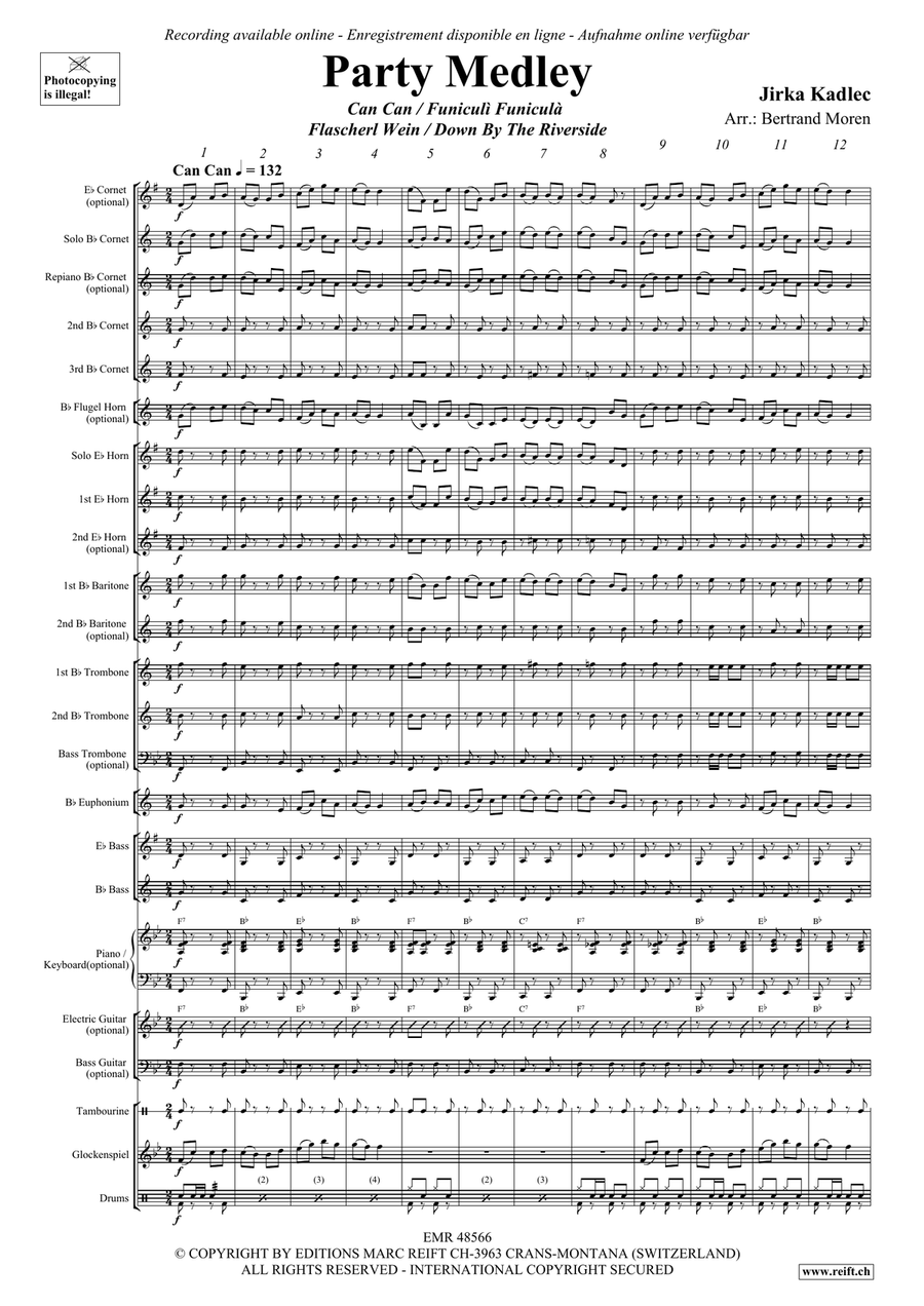 Party Medley Party Medley Brass Band scores gallery preview page 6
