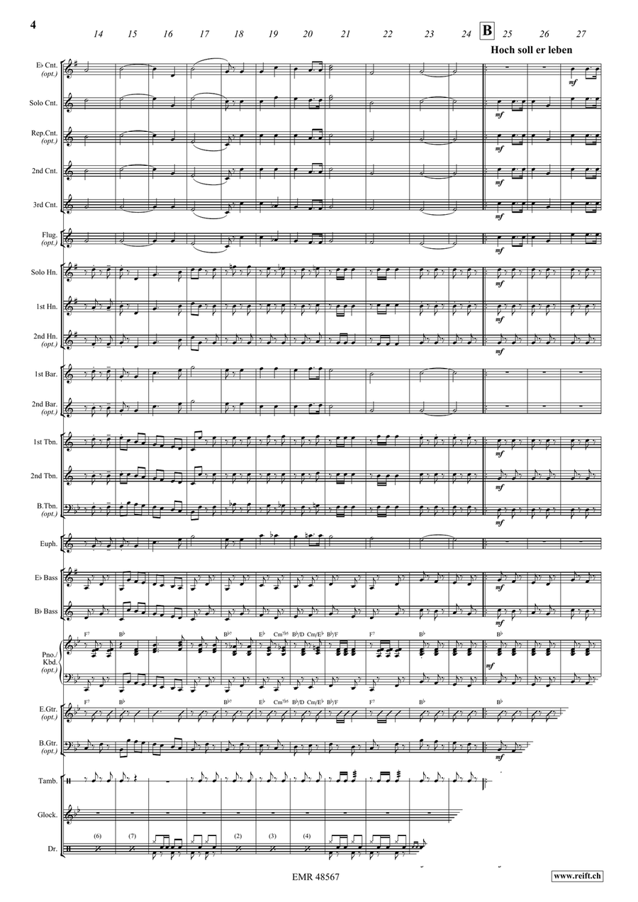 Garden Party Garden Party Brass Band scores gallery preview page 6