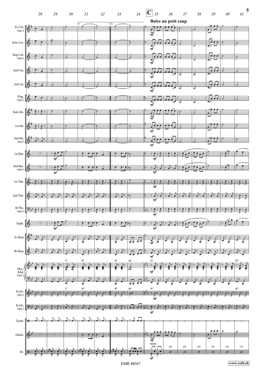 Garden Party Garden Party Brass Band scores gallery preview page 7