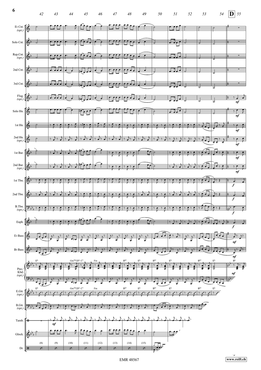 Garden Party Garden Party Brass Band scores gallery preview page 8
