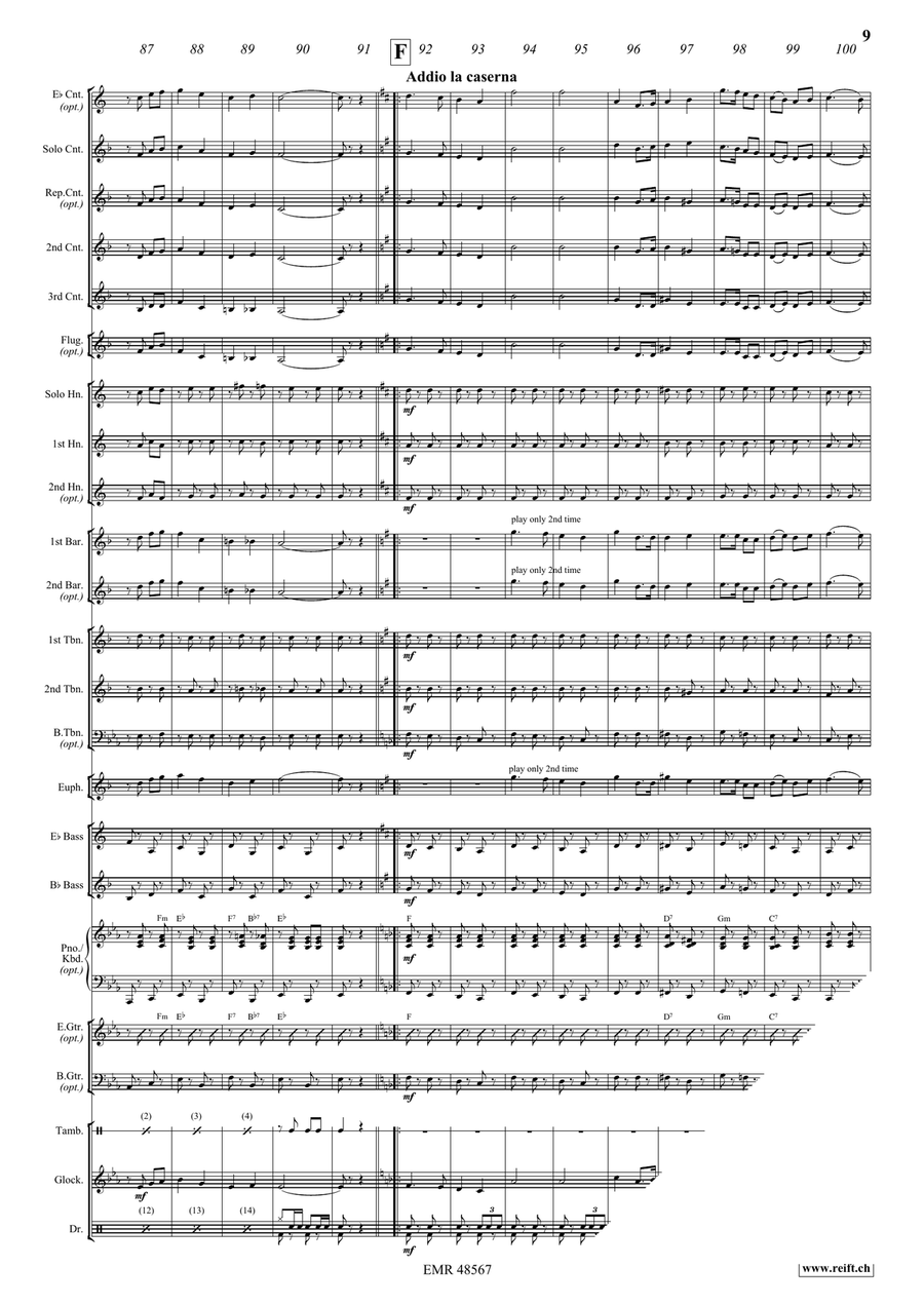 Garden Party Garden Party Brass Band scores gallery preview page 9