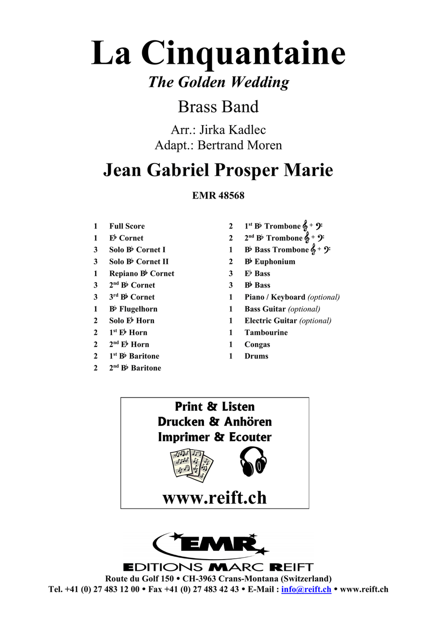 La Cinquantaine La Cinquantaine Brass Band scores gallery preview page 2
