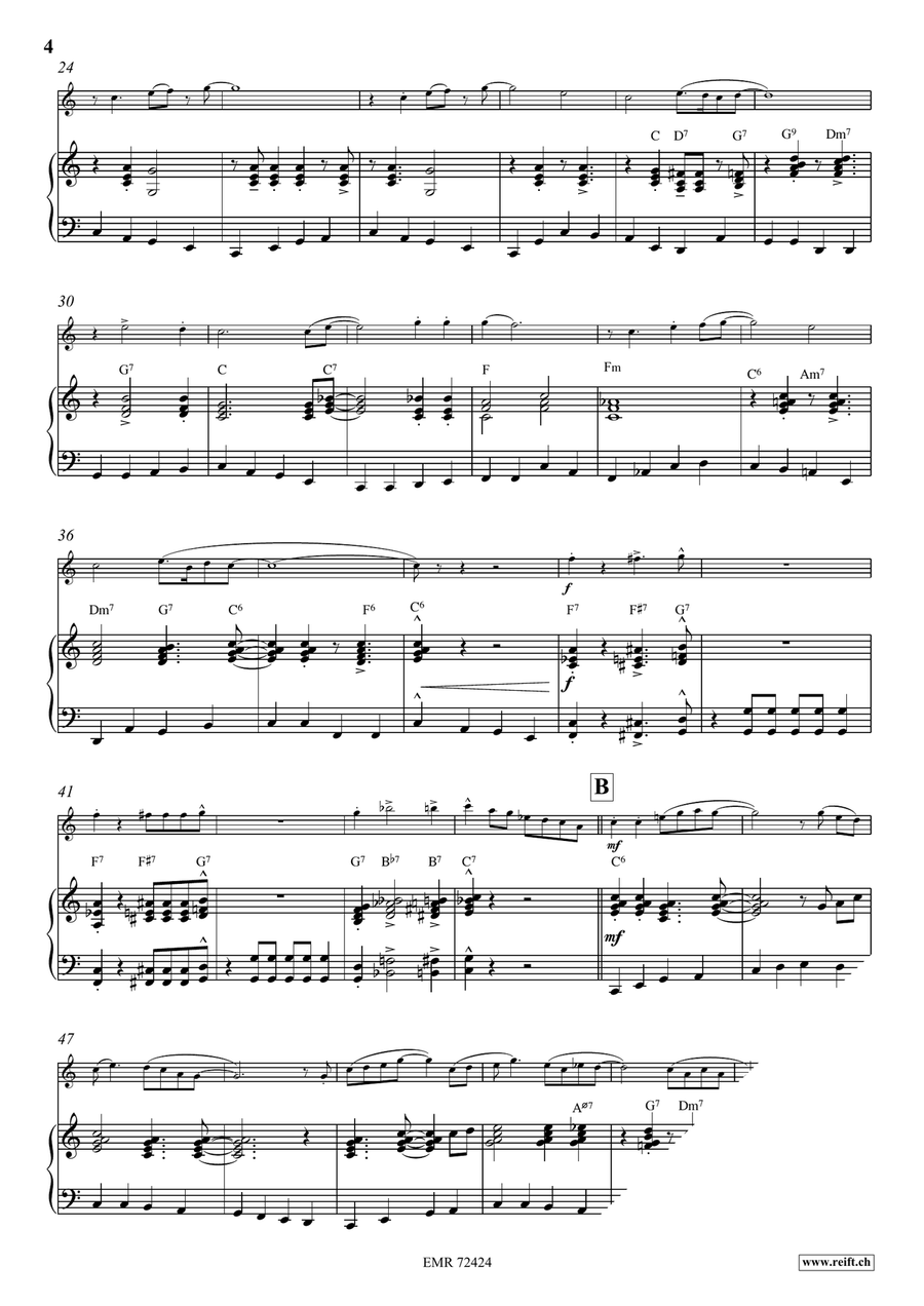 The Saints The Saints Flute Solo scores gallery preview page 5