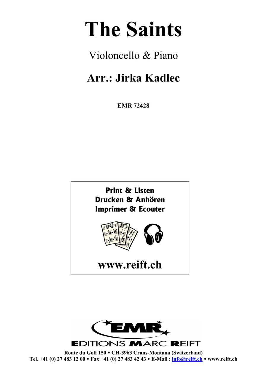 The Saints The Saints Piano Accompaniment scores gallery preview page 2