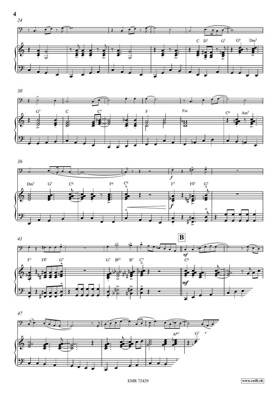 The Saints The Saints Double Bass scores gallery preview page 5