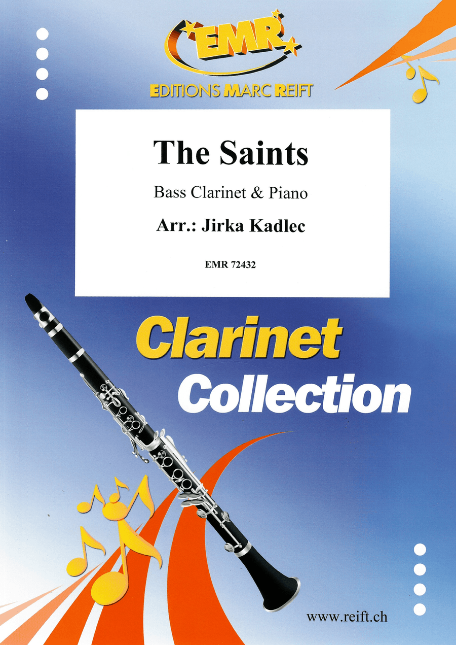 The Saints The Saints Bass Clarinet scores gallery preview page 1