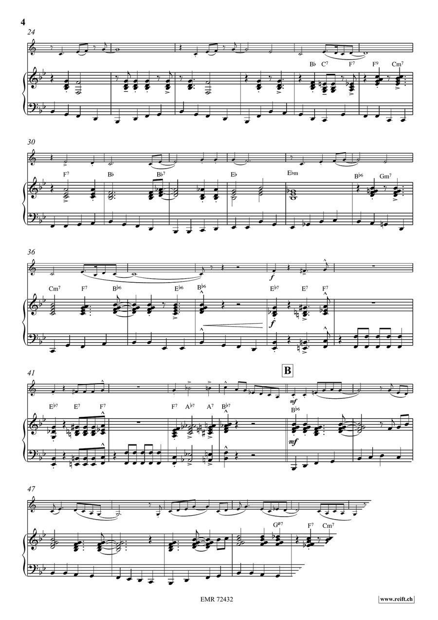 The Saints The Saints Bass Clarinet scores gallery preview page 5