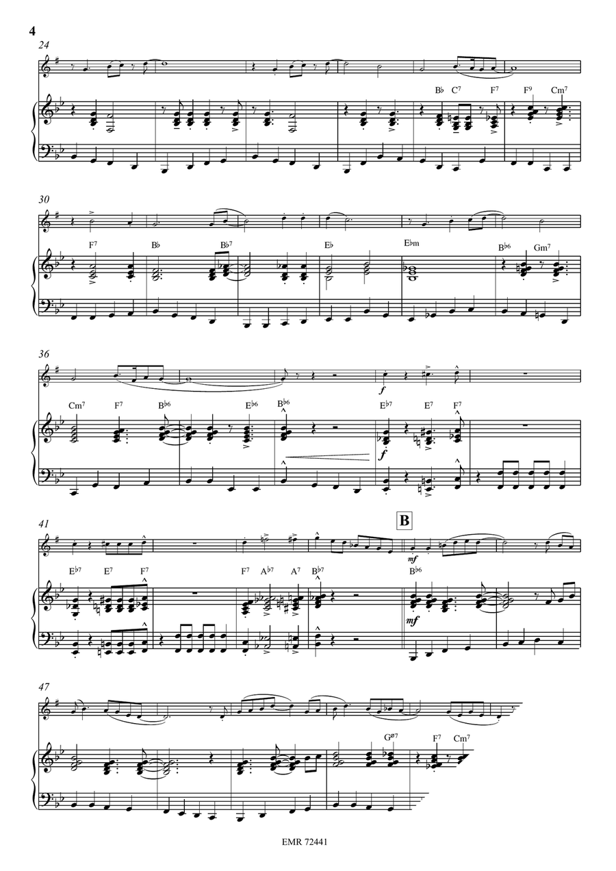 The Saints The Saints Voice Solo scores gallery preview page 5