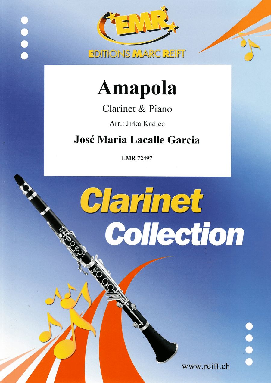 Amapola Amapola Clarinet Solo scores gallery preview page 1