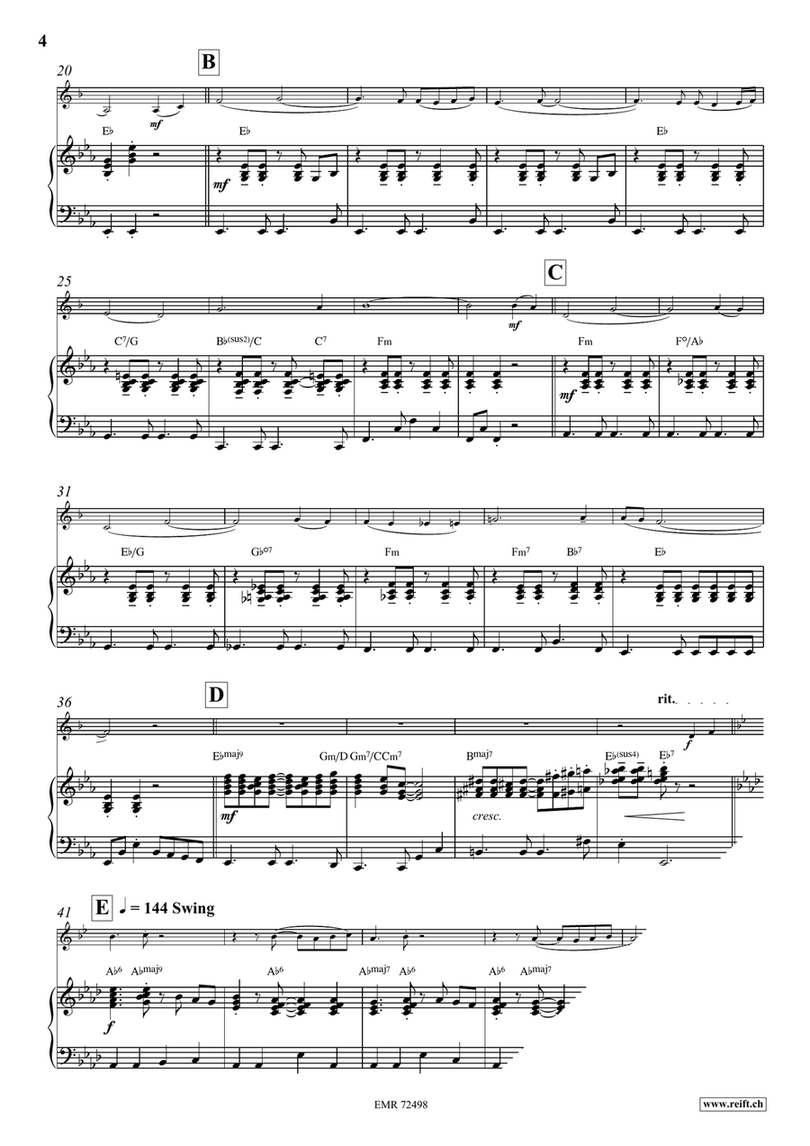 Amapola Amapola Bass Clarinet scores gallery preview page 5