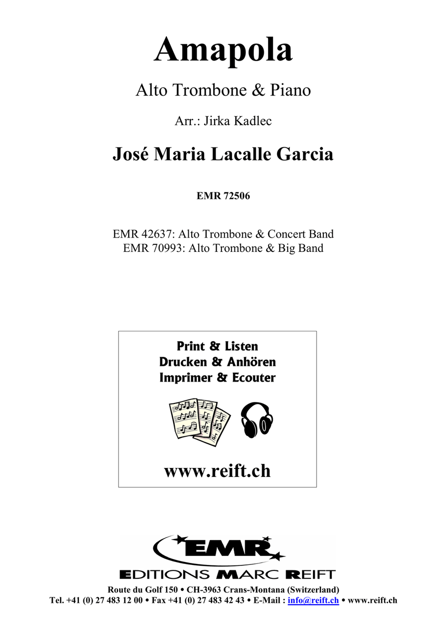 Amapola Amapola Piano Accompaniment scores gallery preview page 2